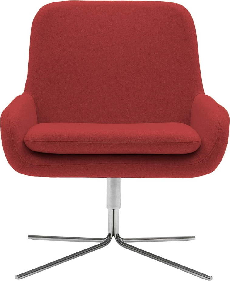 Červené otočné křeslo Softline Coco Swivel Softline