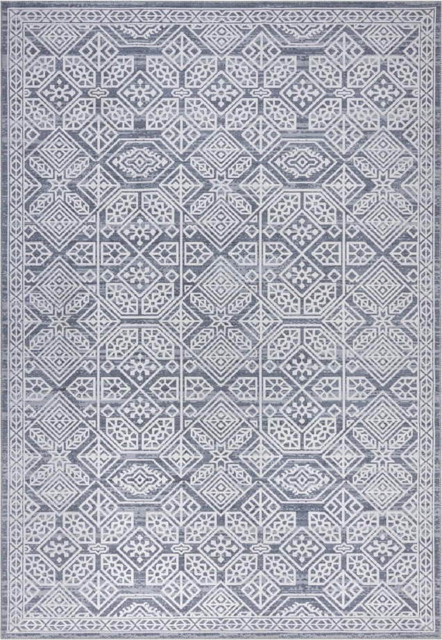 Šedý pratelný koberec 170x120 cm Cora - Flair Rugs Flair Rugs