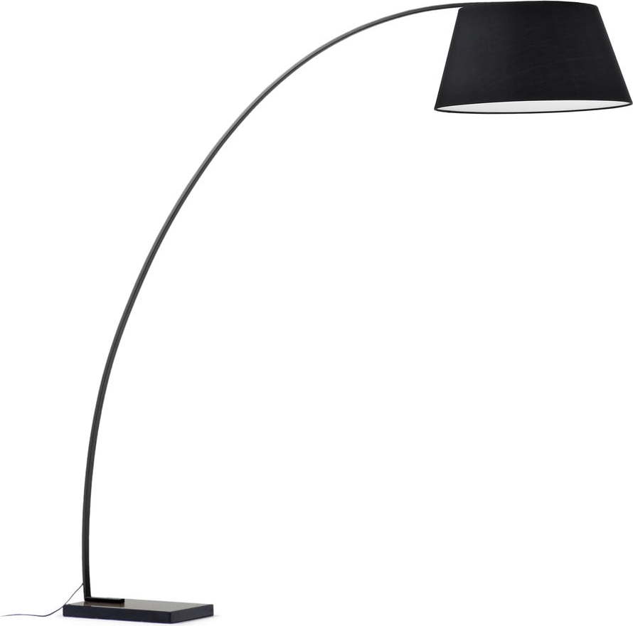 Černá stojací lampa Kave Home Chop Kave Home