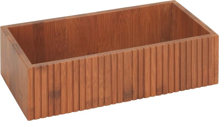 Bambusový úložný box v přírodní barvě 30x15x8 cm Mera – Wenko WENKO