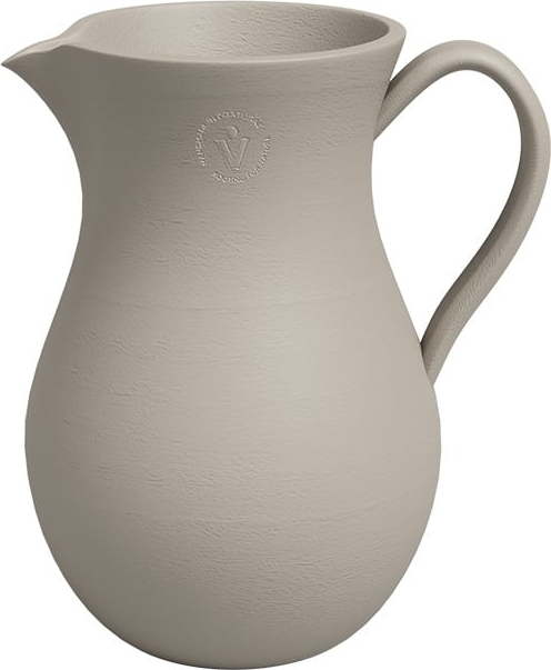 Béžová keramická ručně vyrobená váza (výška 30 cm) Harmonia – Artevasi Artevasi