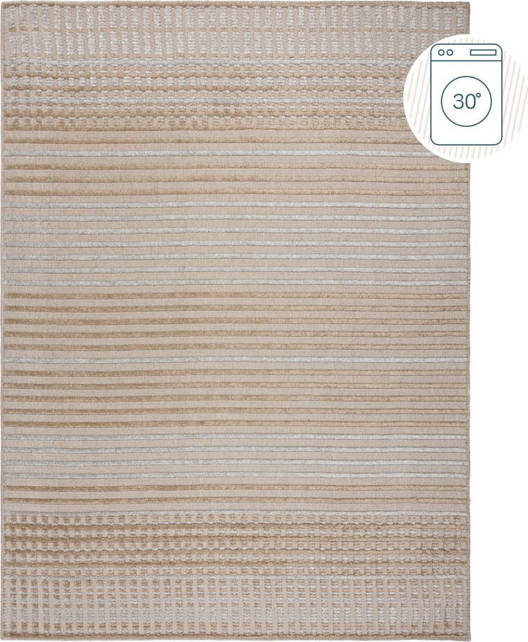 Béžový pratelný koberec z žinylky 120x160 cm Elton – Flair Rugs Flair Rugs