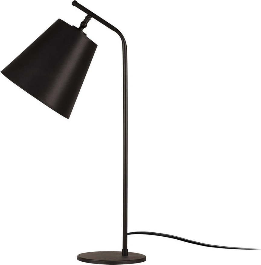 Černá stolní lampa s kovovým stínidlem (výška 67 cm) Salihini – Opviq lights Opviq lights