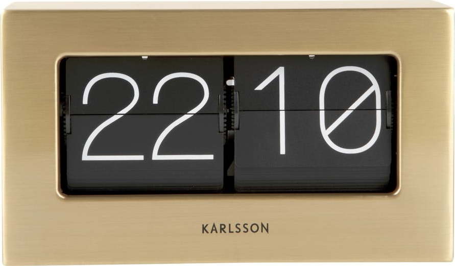 Digitální stolní hodiny Boxed Flip – Karlsson Karlsson