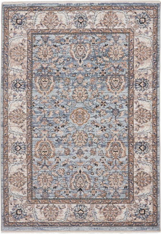 Modro-krémový koberec 80x150 cm Vintage – Think Rugs Think Rugs