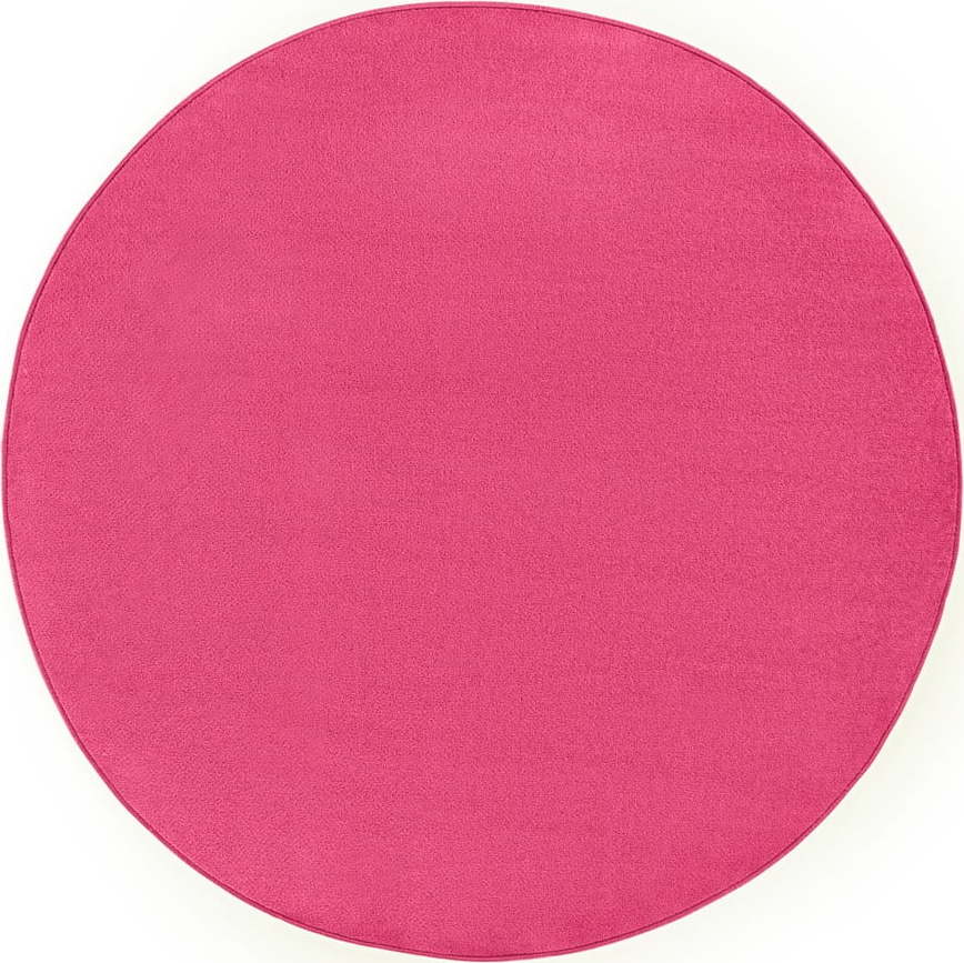 Růžový kulatý koberec ø 200 cm Fancy – Hanse Home Hanse Home