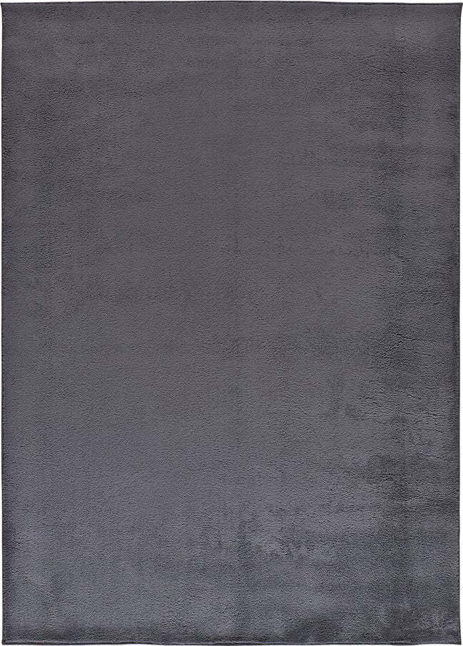 Tmavě šedý koberec z mikrovlákna 80x150 cm Coraline Liso – Universal Universal