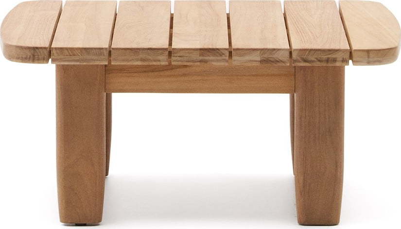 Zahradní odkládací stolek z teakového dřeva 70x70 cm Tirant – Kave Home Kave Home