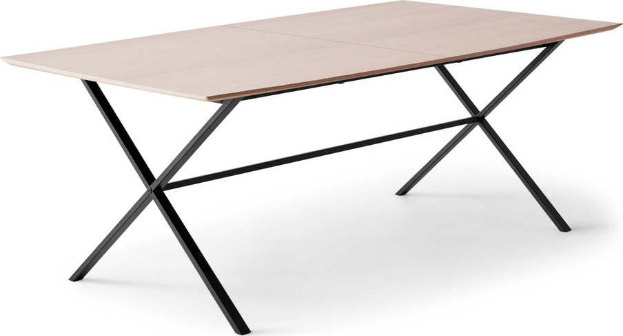 Rozkládací jídelní stůl s deskou v dubovém dekoru v přírodní barvě 90x165 cm Meza – Hammel Furniture Hammel Furniture