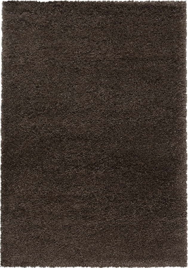 Tmavě hnědý koberec 200x290 cm Fluffy – Ayyildiz Carpets Ayyildiz Carpets